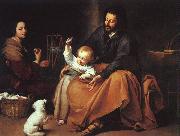 Bartolome Esteban Murillo The Holy Family  dfffg USA oil painting reproduction